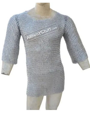 Flat Riveted Solid Washers Chain Maille Haubergeon Chest 38